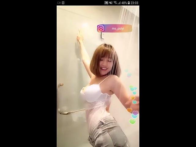 Bigo Live Malaysia Pui Yi Model Sexy Shower Dance #Short