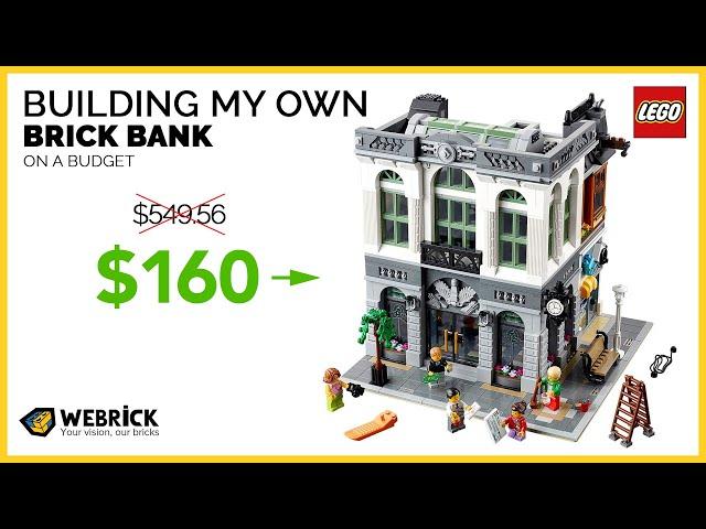 How to Build Retired LEGO Modular Buildings CHEAP!