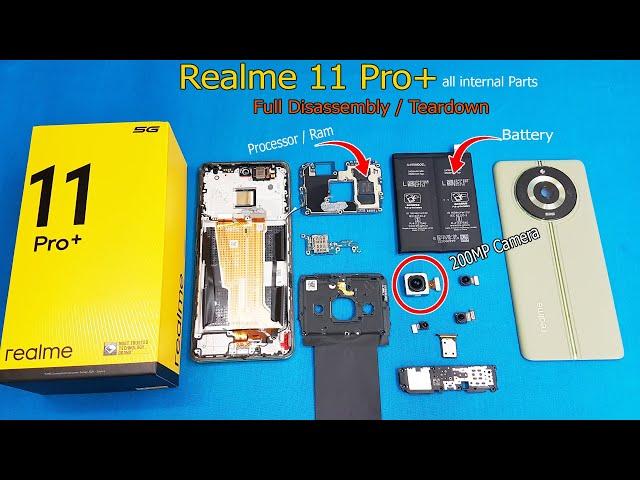 Realme 11 Pro Plus Full Disassembly / Realme 11 Pro+ 5G Teardown | Realme 11 Pro+ all internal parts