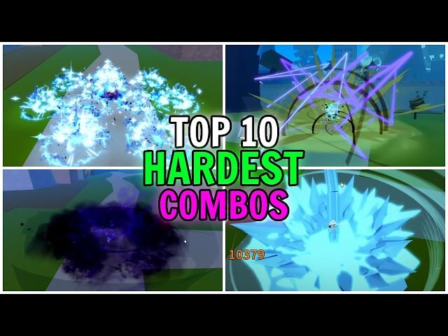 Top 10 Hardest Combos To Bounty Hunt With In Blox Fruits Update 23