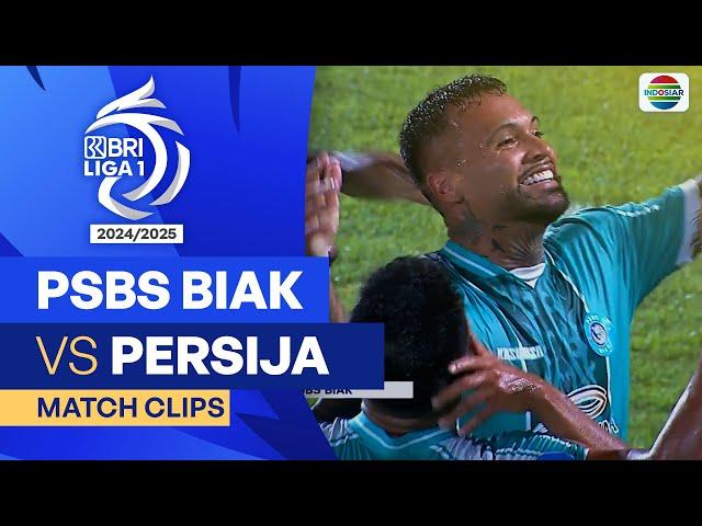 PSBS Biak VS Persija Jakarta - Highlights | BRI Liga 1 2024/25