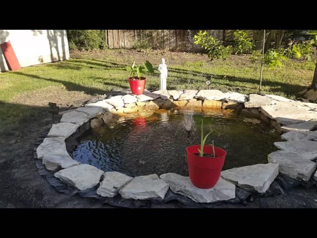 Koi Pond Progress!