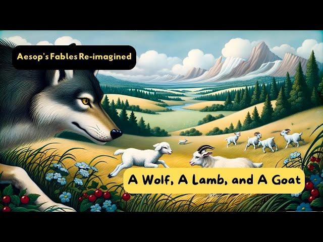 A Wolf, A Lamb, and A Goat – “Aesop's Fables Reimagined: Timeless Tales, Modern Twists”.