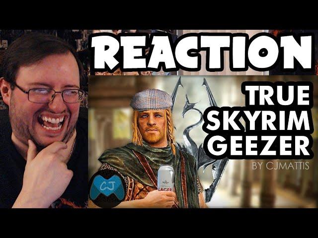 Gor's "Day in the life of a true Skyrim geezer by CJMattis" REACTION