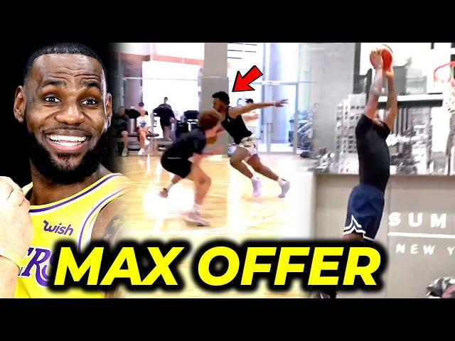 Tinodo na ng Lakers ang offer kay LeBron, MAX contract! | Bronny, Bryce, LBJ workout!