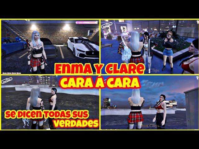 Enma y Clare (chiwaka) cara a cara, se dicen todas sus verdades ‍️  #donclips