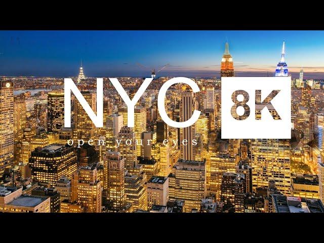 New York - Headquarters of the Earth | 8K ULTRA-HD (60 FPS)