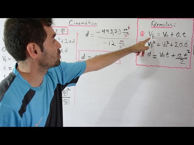 Problema de Movimiento Uniformemente Variado MUV | Física