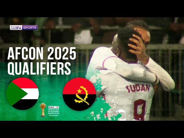 Sudan vs Angola | AFCON 2025 Qualifiers HIGHLIGHTS | 11/18/24 | beIN SPORTS USA