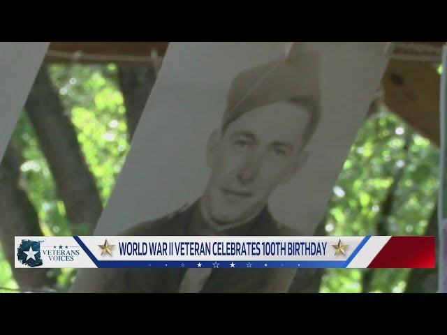 WWII Veteran turns 100; shares about his time in the Army