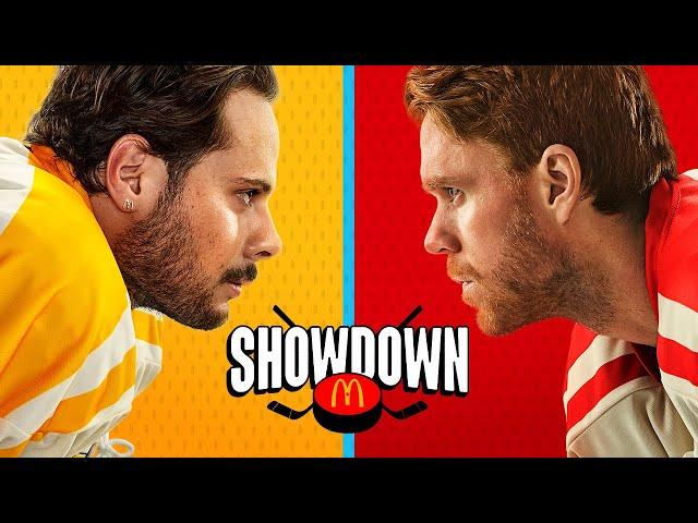 Auston Matthews vs. Connor McDavid Trickshots | McDonald’s Commercial