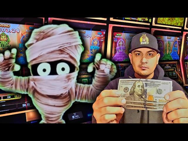  Arriesgando $300 para ganar en MO MUMMY slot machine del casino