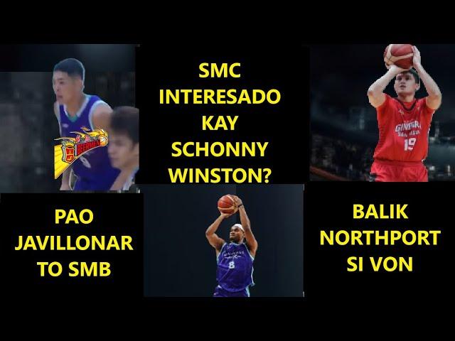 SI 6'6" PAO JAVILLONAR NASA SMB NA | GINEBRA BINALIK SI VON PESSUMAL SA NORTHPORT |