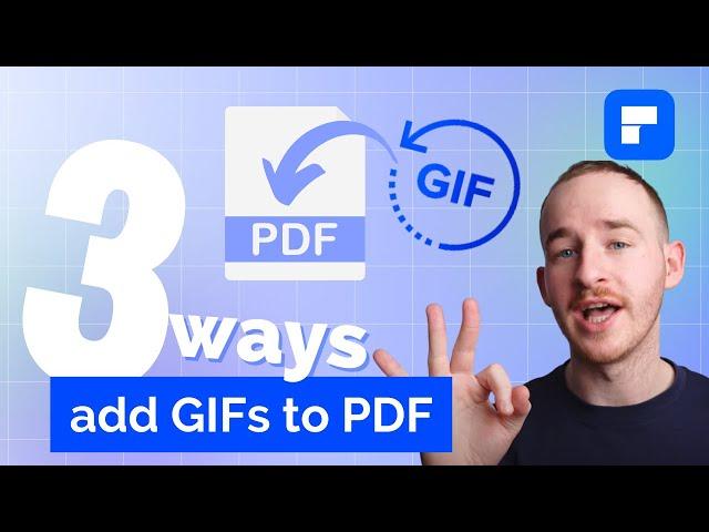 How to add GIFs to PDF