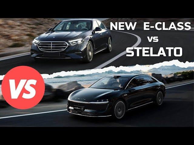 And then Huawei entered the automobile market. Comparing Huawei Stelato with the new Mercedes E