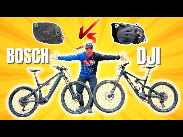 FASTEST Ebike Motor EVER! Bosch CX Gen 5 vs DJI Avinox Drag Race