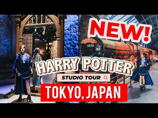 NEW IN JAPAN!  I went to the Harry Potter Warner Brothers Studio Tour TOKYO | Japan Travel Vlog