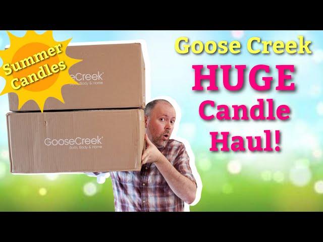 Goose Creek Huge Candle Haul