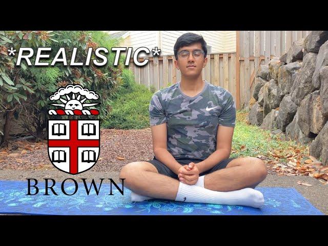 ACCEPTED Brown Video Portfolio *realistic* (Class of 2026)