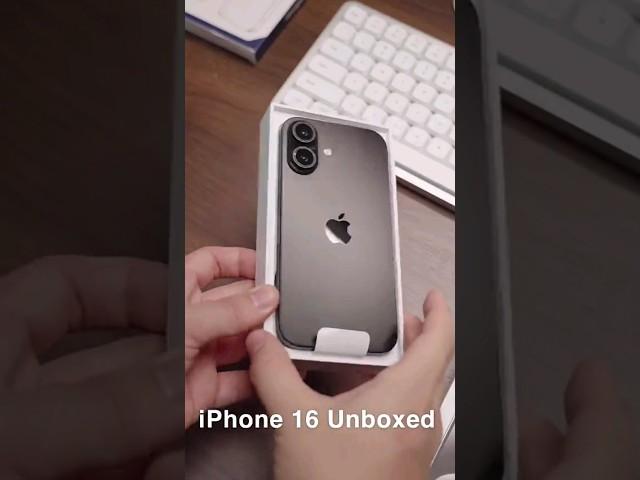 iPhone 16 Unboxing - First Look! 