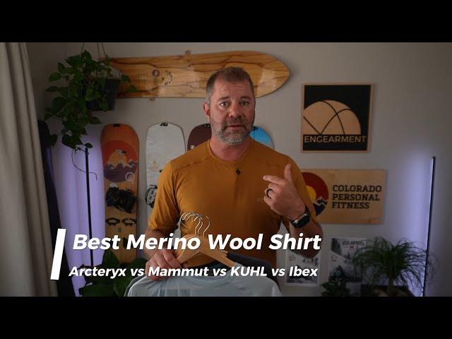 Best Wool T Shirt 2024 - Arc'Teryx vs Ibex vs KUHL vs Mammut