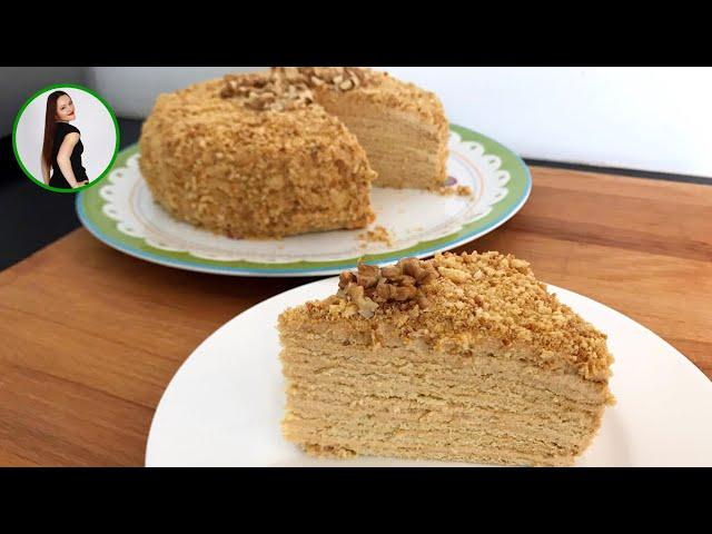 Russische Honigtorte MEDOVIK / Torte MARLENKA Rezept einfach / Russischer Kuchen MEDOVNIK