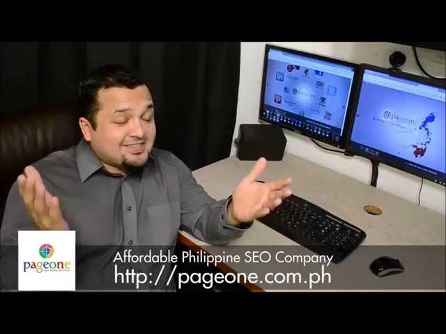 Affordable Philippine SEO - http://pageone.com.ph/