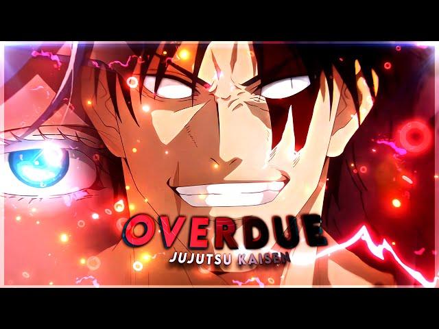 「Overdue ‍」Jujutsu Kaisen「AMV/EDIT」4K Alight motion + Videostar