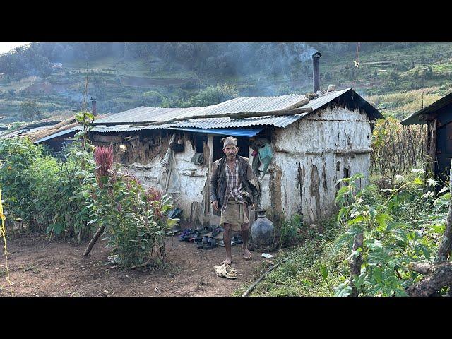 Very relaxing and peaceful nepali mountain village lifestyle | Very happy people in Silpacaur