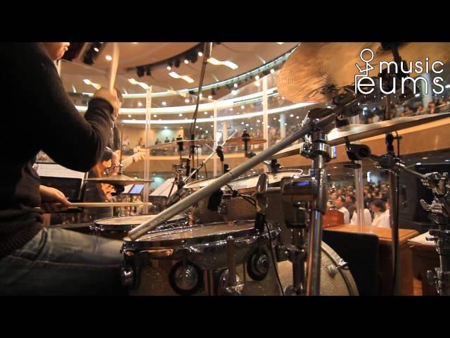 예수나의좋은치료자 drummer 엄주원 청운교회 나우 dw drums bosphorus cymbals craviotto snare 교회반주 드럼반주