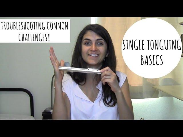 Flute Articulation - How to Single Tongue + Troubleshooting Common Problems