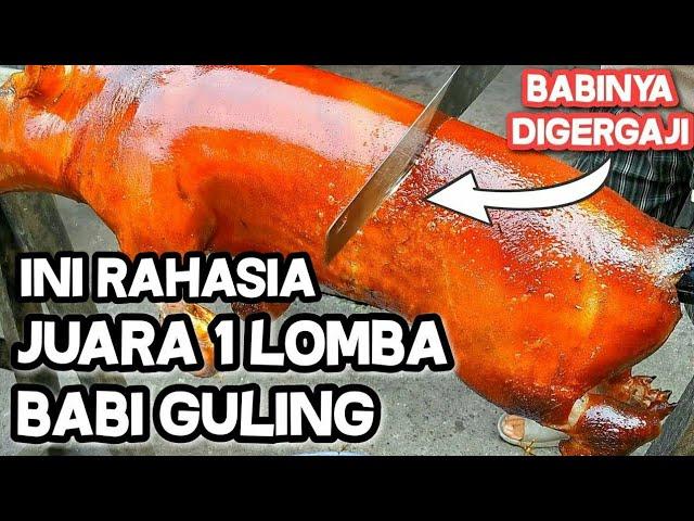 INI RAHASIA JUARA 1 LOMBA BABI GULING DENPASAR - BABI GULING DODO