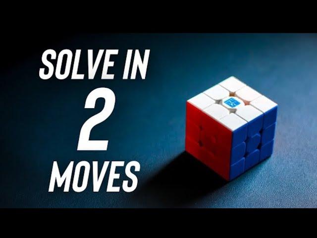 How to Solve a Rubik's Cube in 2 Moves