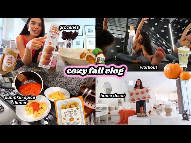 cozy fall vlog ️🪵 Decorating the House, Autumn Errands, Fall Outfits & Whitefox Haul