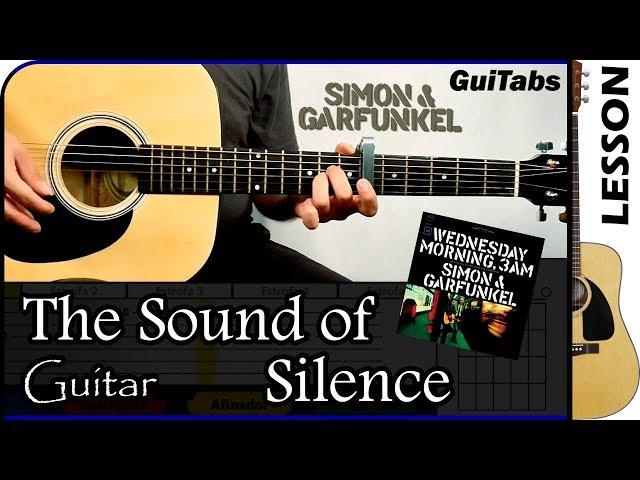 How to play THE SOUND OF SILENCE  - Simon & Garfunkel / GUITAR Lesson  / GuiTabs N°018 A