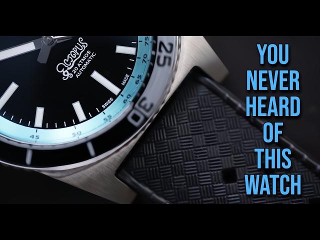 70s Inspired Medical Dive Watch - From a Brand You Never Heard of - Swiss made Automatic Skin Diver