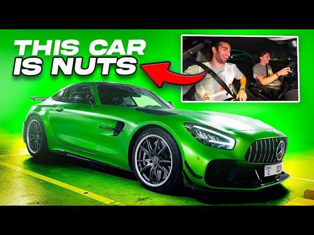 Mercedes AMG GTR Pro in Dubai  ft. Bari Boroumand - Car VLOG