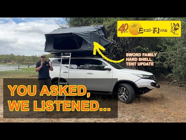 Eezi-Awn SWORD Family Hard Shell Tent Upgrade & Improvements.