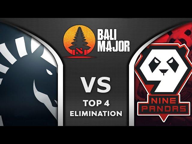 LIQUID vs 9 PANDAS - TOP 4 ELIMINATION - BALI MAJOR 2023 Dota 2 Highlights