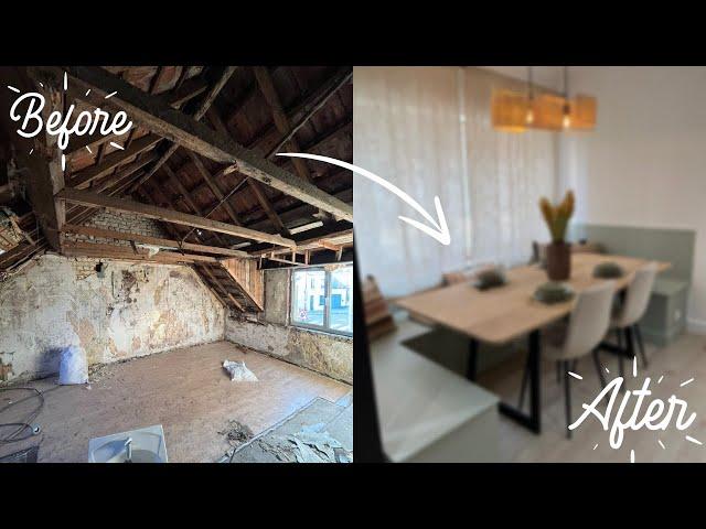 TIMELAPSE RENOVATION 1 YEAR - FROM A HORRIBLE HOUSE TO A WELCOMING HOME FOR MOTHER-IN-LAW