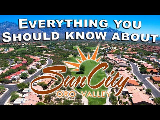 What it's Like to Live in Sun City Oro Valley | Watch this BEFORE You Buy