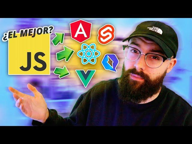 ¿Qué Framework JS es el MEJOR en 2023? // ¿Cuál elegir Angular, ReactJS, Vue.js, Svelte o Qwik?