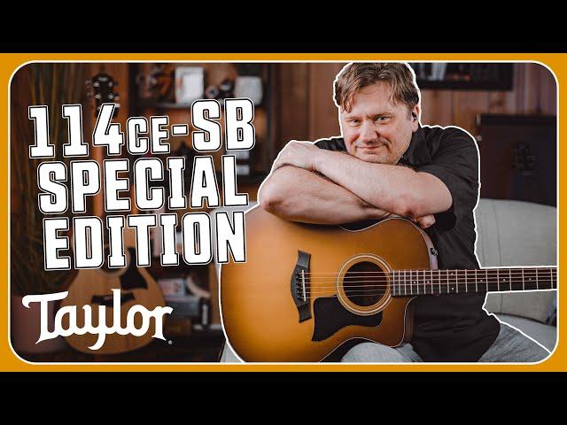 Captivating Tones, Exceptional Style: Taylor 114ce-SB Special Edition In-Depth Demo & Review