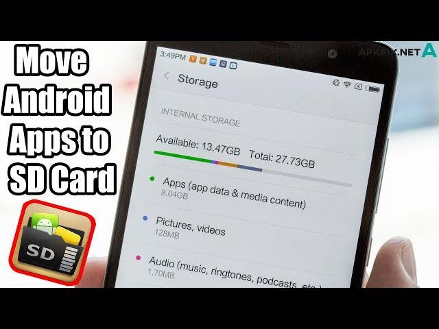 How To Move All Android Apps To An SD Card