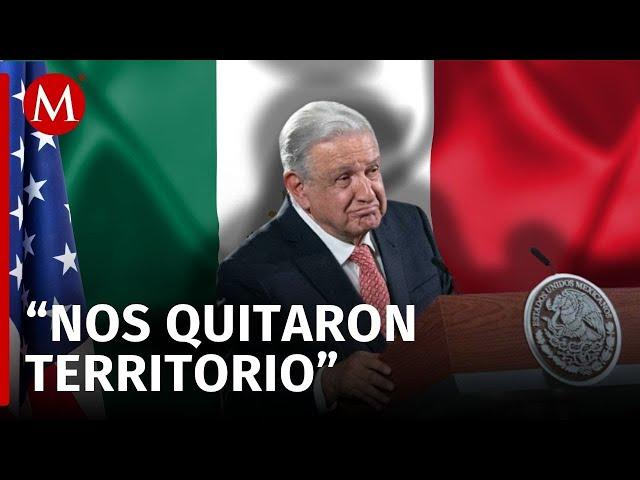 AMLO recuerda las intervenciones de Estados Unidos a México