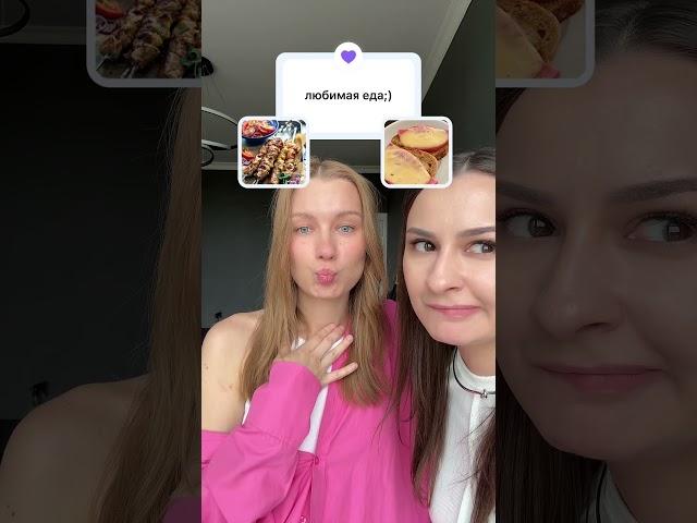 Любимая еда, тест, выбираем любимое блюдо