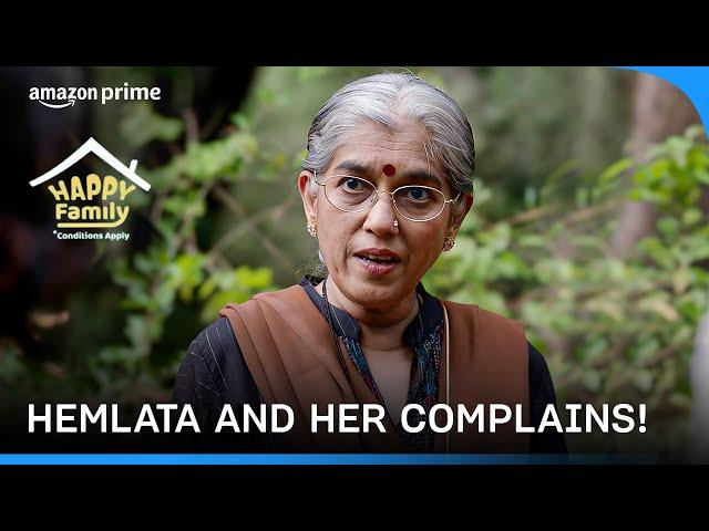 Hemlata And Her Savage Complains! | Happy Family Conditions Apply | Prime Video India