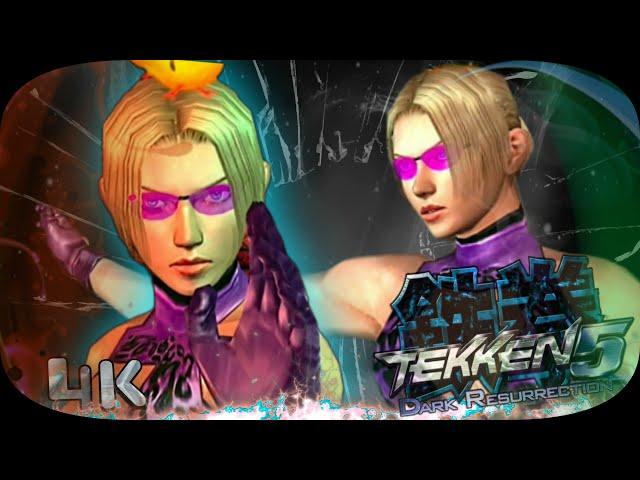 Nina ( Purple 2P ) Vs Tekken Lord Opponents Ultra Hard Tekken 5 Dark Resurrection UHD 4K 60 FPS