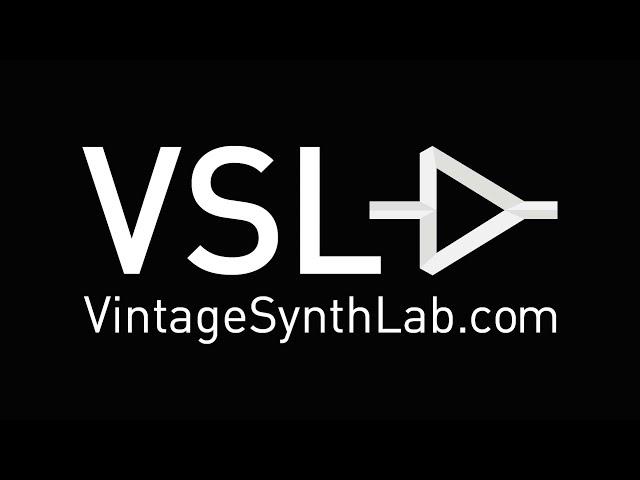 VSL Eurorack analog modular synth demo JAWS theme wavefolder AWM-3, env gen D-ENV, filter VCF-74