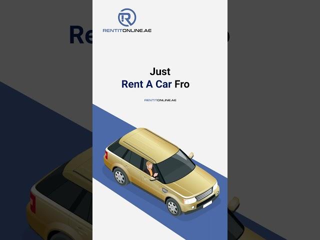 Car Rental Service in Dubai | Online Rental Marketplace | Rent It Online